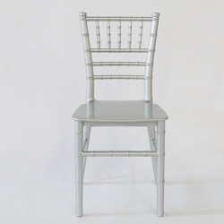 Stackable High Quality Wedding Silver Color Kids Chiavari Chair